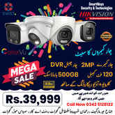 Cctv Camera 2mp Night Color Audio Pakege